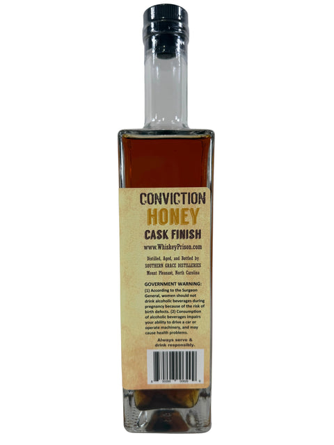 Conviction Honey Barrel Finish Straight Bourbon Whiskey 750ml